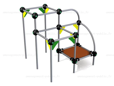 Structure de jeu pour initiation au Parkour